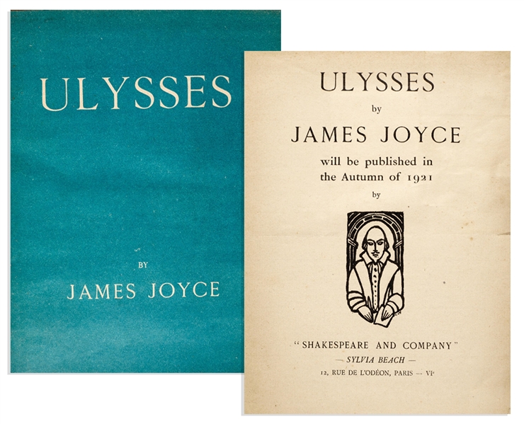 James Joyce ''Ulysses'' First Edition From 1922 -- #877 of the 1,000 Copies in the Rare First Edition